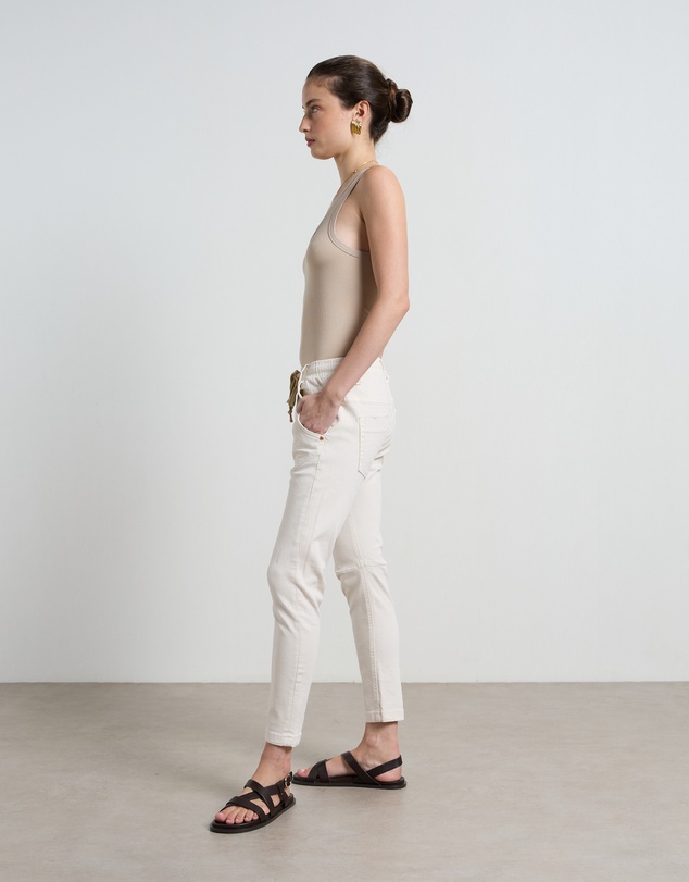 DRICOPER DENIM - Active Cream Jeans