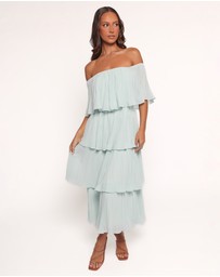 Petal & Pup - Caecilia Strapless Maxi Dress - Mint