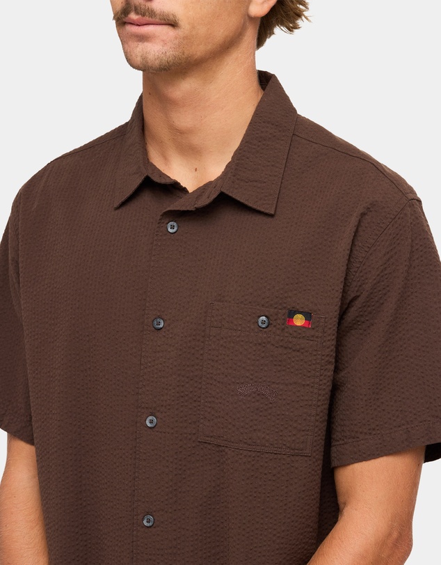 Billabong - Mens Otis Flag Short Sleeve Shirt