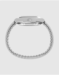 TIMEX - Timex® Automatic 1983 E Line 34mm Stainless Steel Expansion Band Watch