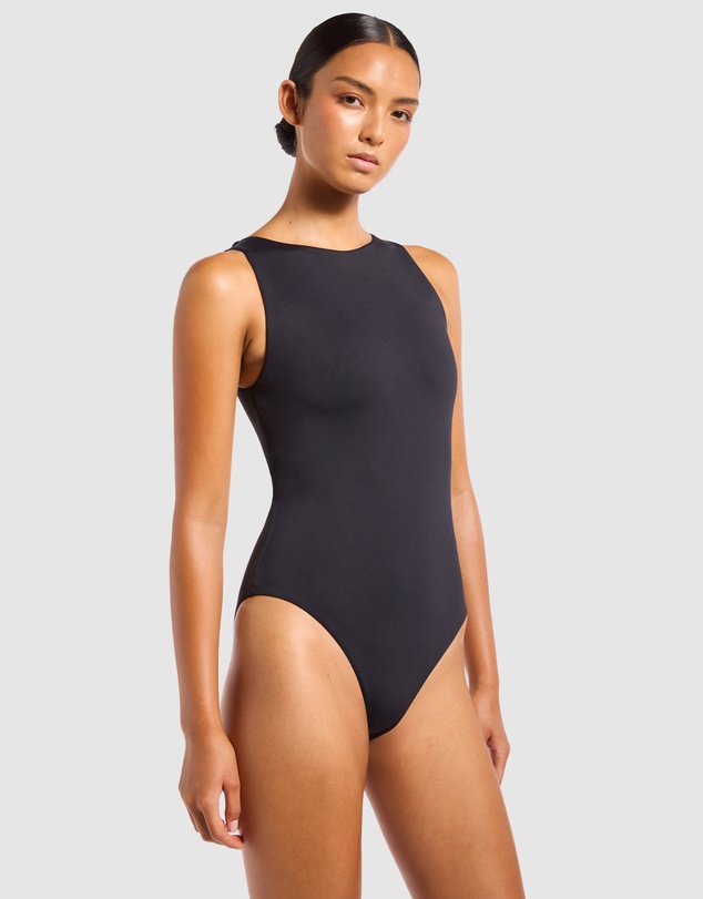 JETS - Jetset Smooth Boat Neck One Piece