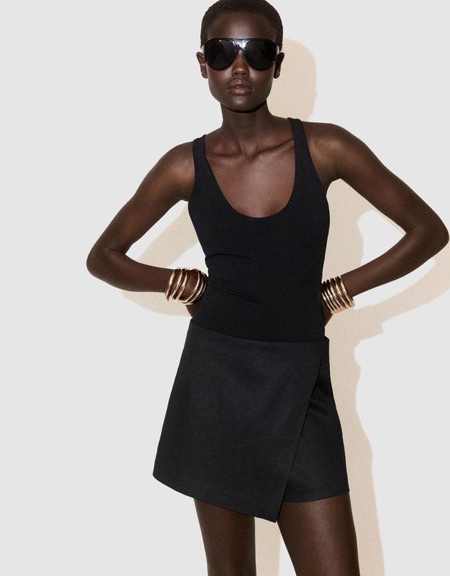 M.N.G - Printed Skirt Line