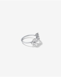 Michael Hill - Cubic Zirconia Vine Open Ring in Sterling Silver