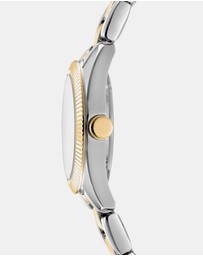 DKNY - Mini Two-Tone 23mm Gold Dial Womens Watch
