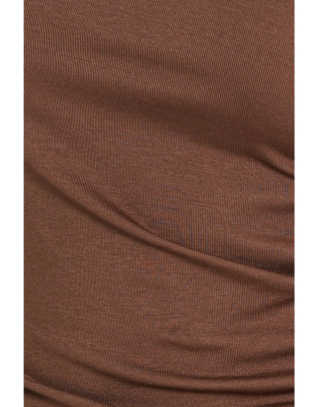 Petal & Pup - Nerida Lace Trim Knit Top - Chocolate