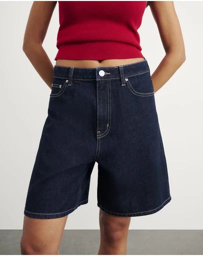 Jag - Cora Mid Rise Denim Jort