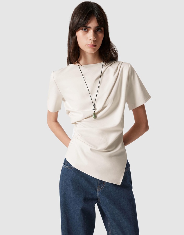& Other Stories - Draped Asymmetric T-Shirt