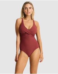 Sea Level Australia - Spinnaker Cross Front Multifit One Piece
