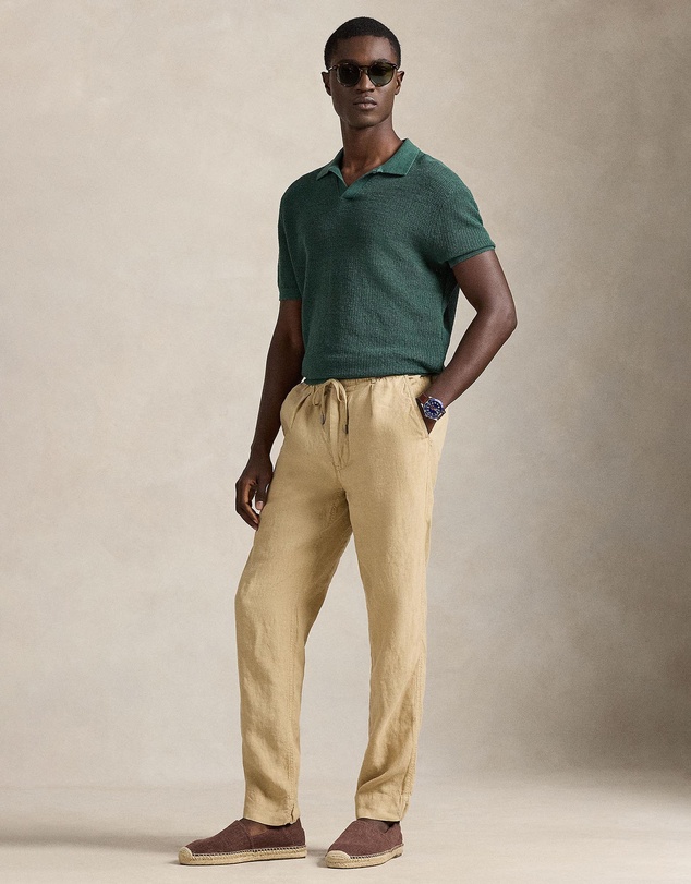 Polo Ralph Lauren - Lateef Slim Tapered Fit Linen Pants - ICONIC EXCLUSIVE