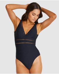 Baku Swimwear - Rococco Longline One piece Swimsuit