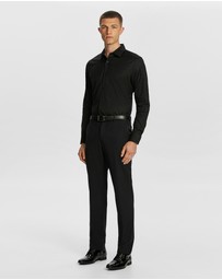 yd. - Maximum Two Ply Cotton Premium Slim Dress Shirt