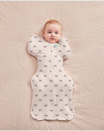Love to Dream - Swaddle Up™ 1.0 TOG Stretch Cotton Sleepy Panda Cream