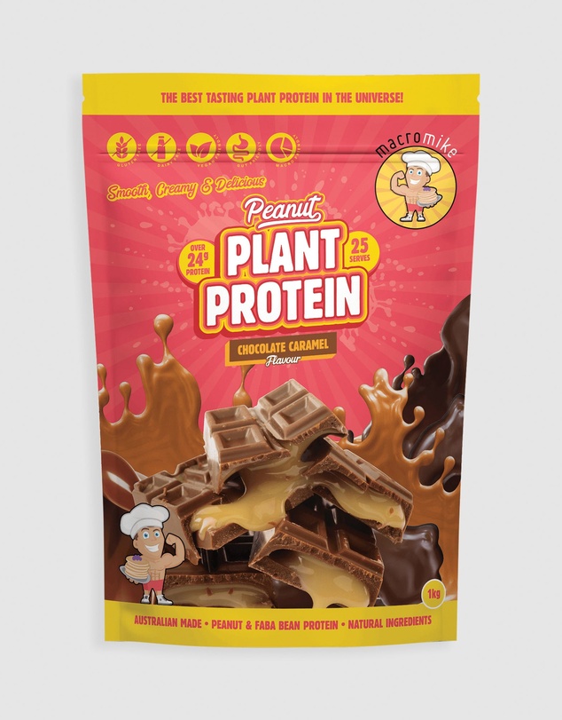 Macro Mike - Chocolate Caramel Peanut Plant Protein - 1kg