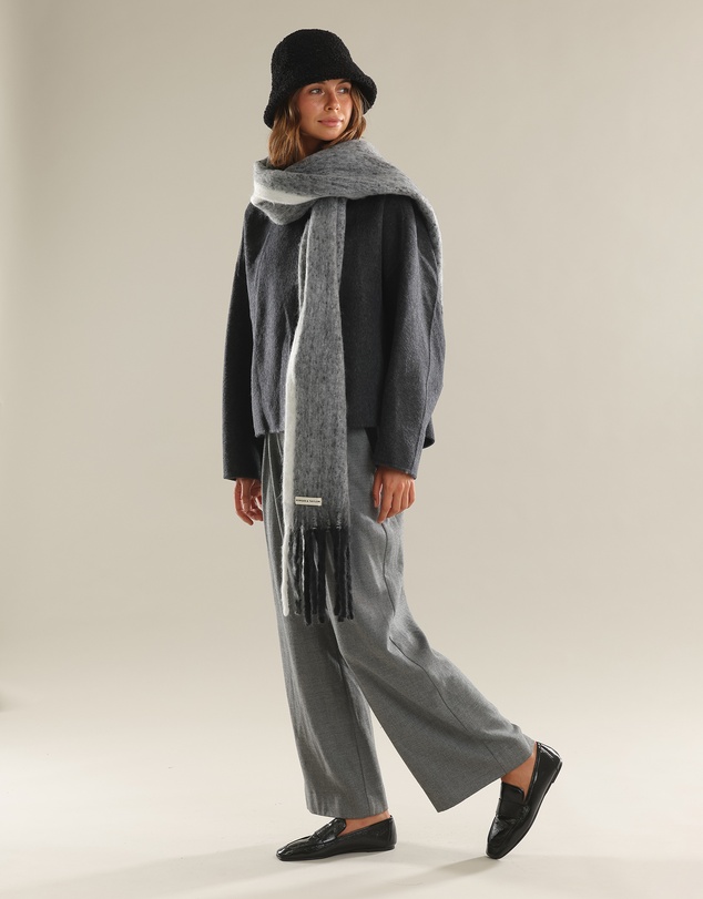Morgan & Taylor - Mya Chunky Scarf in Black