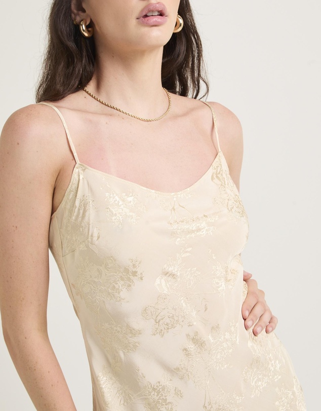 Alice In The Eve - Abbey Jacquard Mini Slip Dress