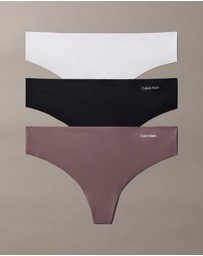 Calvin Klein - 3-Pack Invisibles Micro Thong