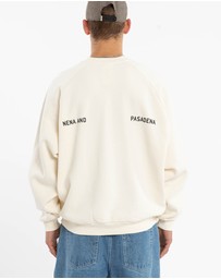 Nena & Pasadena - Rich Raglan Fleece Crew