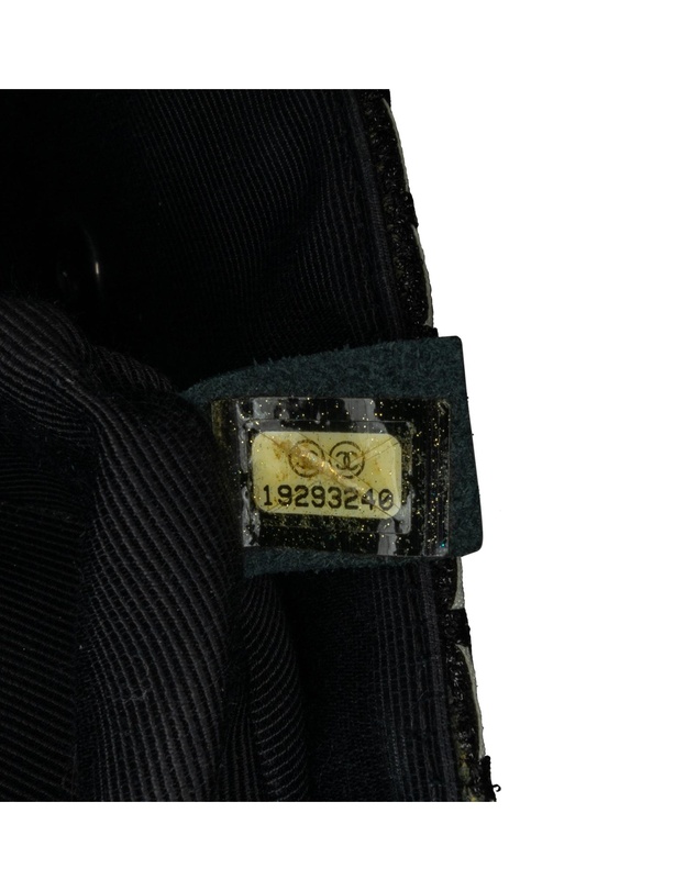 Pre-Loved by Azura Reborn - Pre-Loved chanel Classic Flap Bag Chanel Logo Jacquard