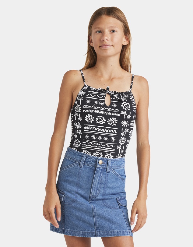 Billabong Kids - Girls 8 to 16 Hilary Carko Denim Skirt