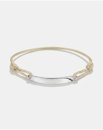 THOMAS SABO - THOMAS SABO Textile bracelet beige