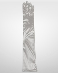 DENTS - Long Above Elbow Satin Gloves