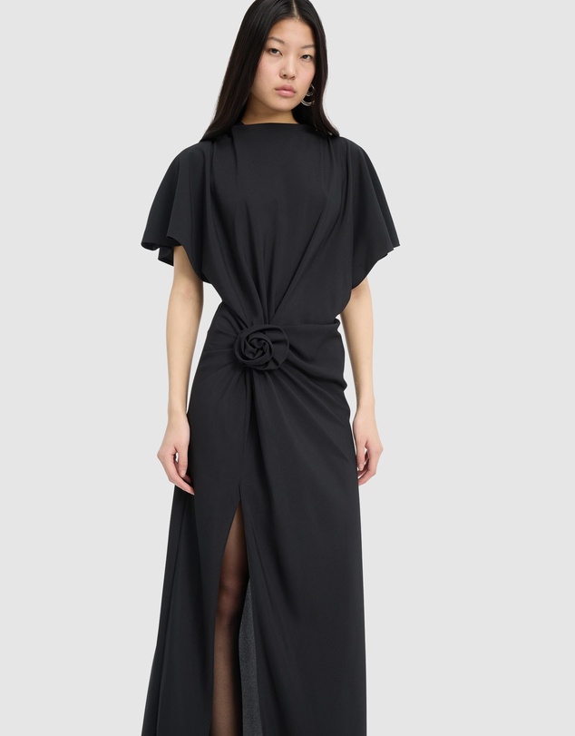 ROTATE - Maxi Slit Dress