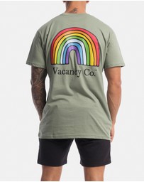 Vacancy Co - Hand-drawn Rainbow Tee