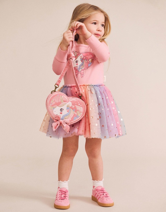 Huxbaby - Whimsical Unicorn Tulle Ballet Dress - Babies-Kids