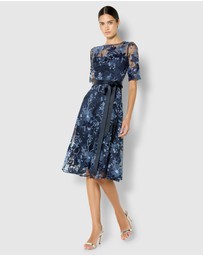 Montique - Loren Embroidered Dress