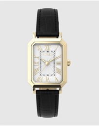 TIMEX - Vivienne Trend 21mm Leather Strap Watch