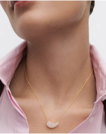 PDPAOLA - Quartz Aura Necklace