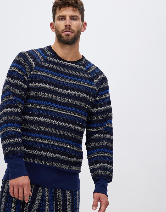 Surrounded By Ghosts - The Sonolite Embroided Knit Sweatshirt