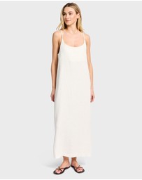Academy Brand - Essential Linen Slip Dress