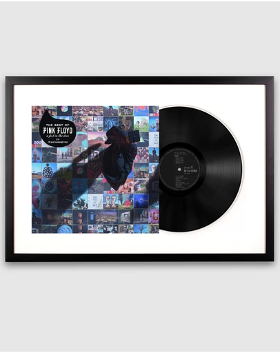 iWorld - Framed Pink Floyd the Best of Pink Floyd: A Foot in The Door Vinyl Album Art