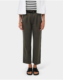 Forcast - Mazzy Cotton Blended Trousers