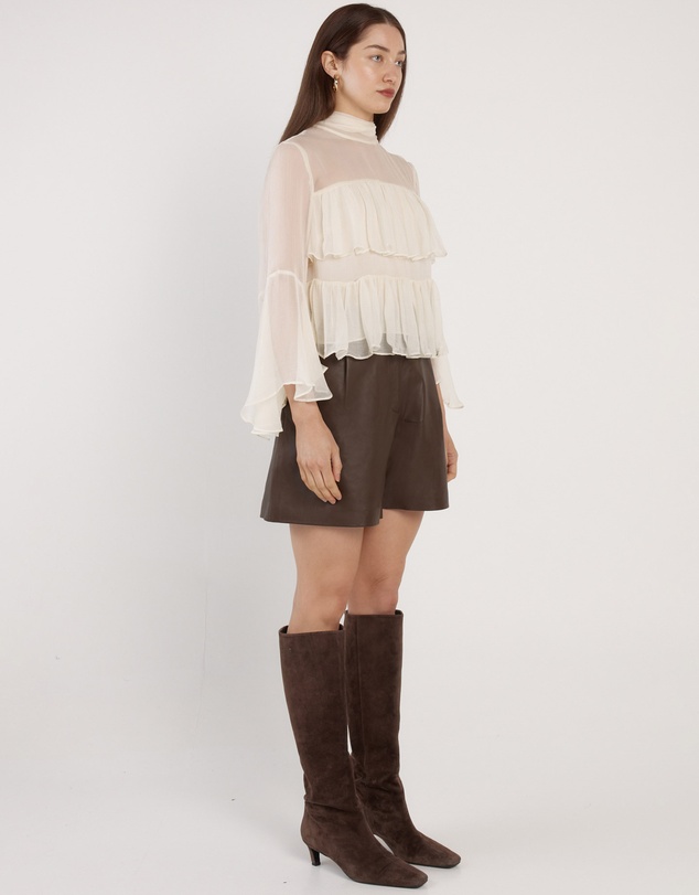 Fate + Becker - Sienna Ruffle Blouse