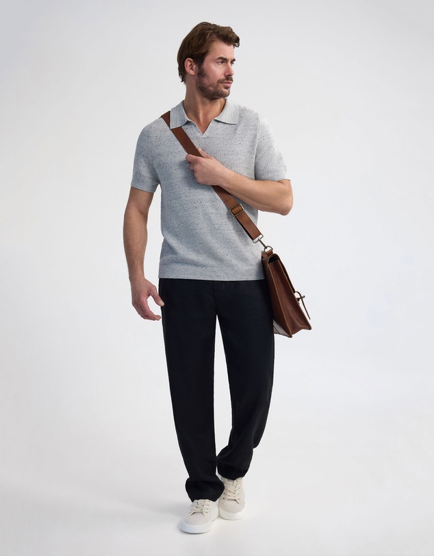 Oxford - Marc Ribbed Polo