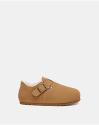 EVERAU - EverAU Ugg Hazora Cow Suede Upper Loafer Oxfords Flats