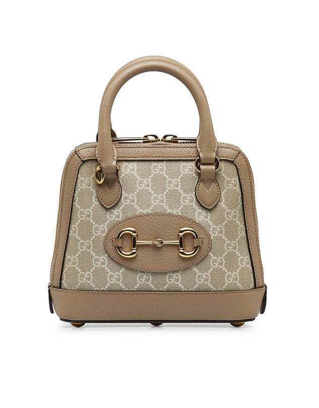Pre-Loved by Azura Reborn - Pre-Loved gucci Horsebit 1955 Mini Bag Beige