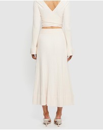 KIVARI - Daphne Rib Knit Skirt