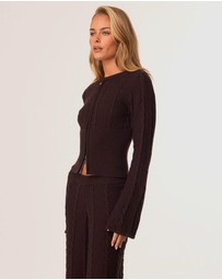 SNDYS - Cici Cable Knit Top