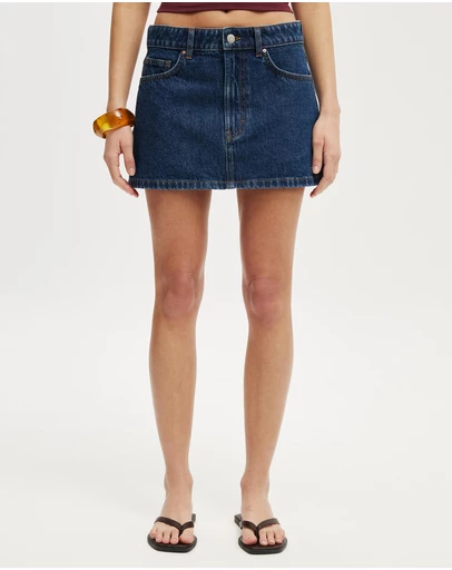 Cotton On - Original Denim Mini Skirt