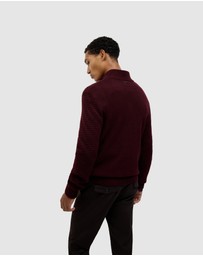 Politix - Barker Quarter Zip Knit