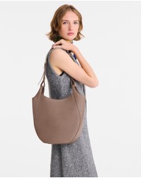 Longchamp - Le Foulonné Leather Hobo Bag