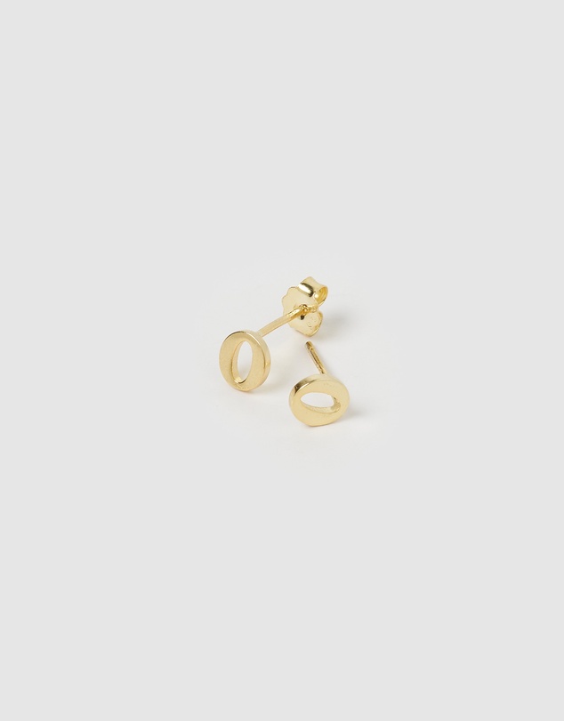 Izoa - Little Letter O Stud