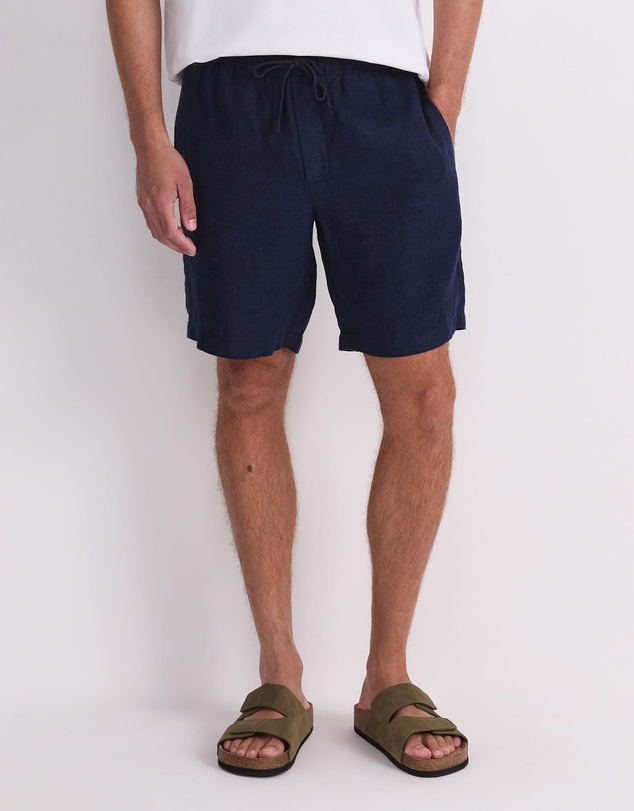 Sportscraft - Caffery Yarn Dyed Linen Short