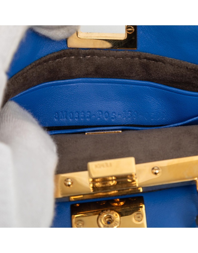 Pre-Loved by Azura Reborn - Pre-Loved Micro Shiny Nappa Peekaboo Iconic Satchel