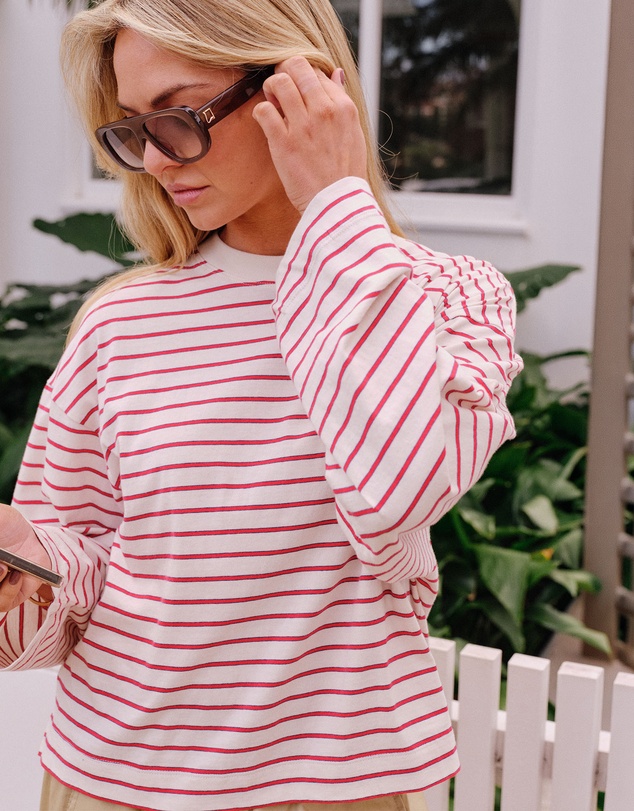 Ceres Life - Beau Long Sleeve Slouchy Tee