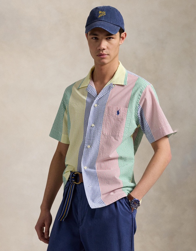 Polo Ralph Lauren - Classic Fit Striped Seersucker Shirt