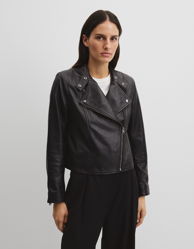 Country Road - Leather Biker Jacket